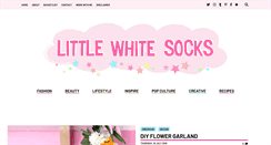 Desktop Screenshot of littlewhitesocks.com